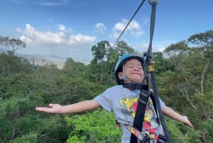 Phuket: ATV ja Zipline panoraamaseikkailu