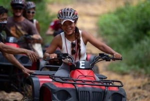 Phuket: Passeio de quadriciclo pelo mirante do Grande Buda e aventura na tirolesa