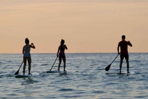 Bang Tao Beach: 1,5-timers SUP-tur i solnedgangen