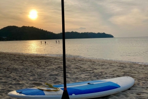 Praia de Bang Tao: Passeio de SUP ao pôr do sol de 1,5 hora