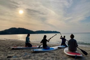 Bang Tao Beach: Bango Bango: 1,5-tunnin SUP-retki auringonlaskuun