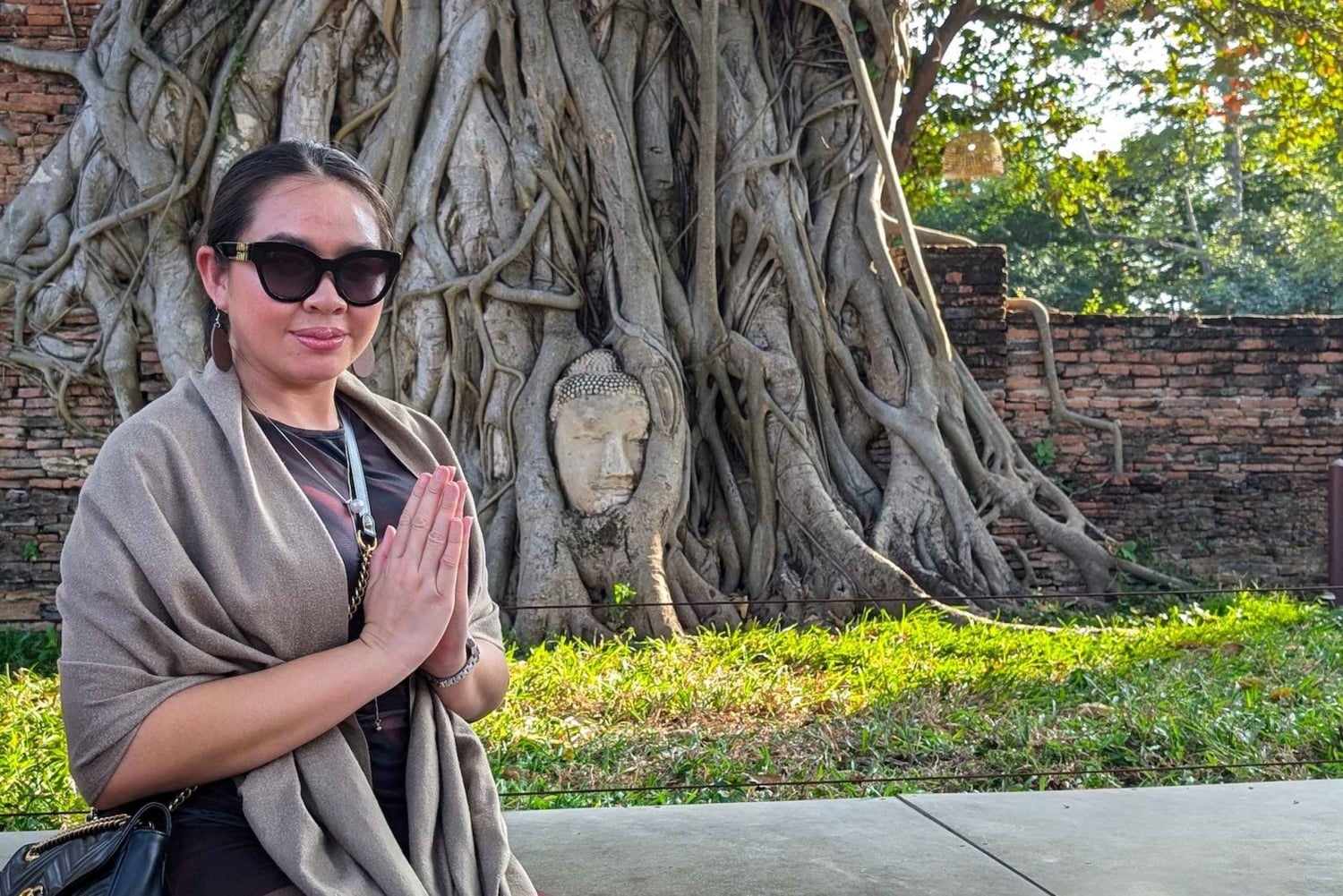 Bangkok: Ayutthaya Tagestour mit privatem Auto und Bootstour