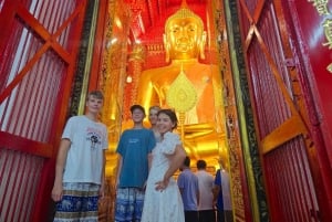 Bangkok: Ayutthaya Tagestour mit privatem Auto und Bootstour