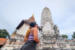 Bangkok: Ayutthaya Tagestour mit privatem Auto und Bootstour
