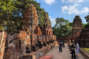 Bangkok: Ayutthaya Tagestour mit privatem Auto und Bootstour
