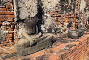 Bangkok: Ayutthaya Tagestour mit privatem Auto und Bootstour
