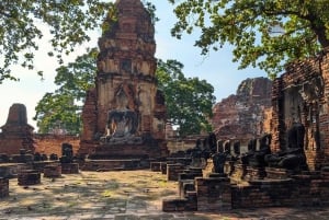 Bangkok: Ayutthaya Tagestour mit privatem Auto und Bootstour