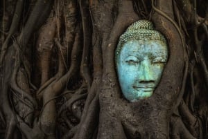 Von Bangkok aus: Private Tagestour nach Ayutthaya mit Bootstour