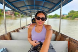 Von Bangkok aus: Private Tagestour nach Ayutthaya mit Bootstour