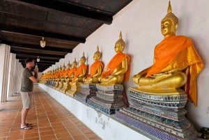 Von Bangkok aus: Private Tagestour nach Ayutthaya mit Bootstour