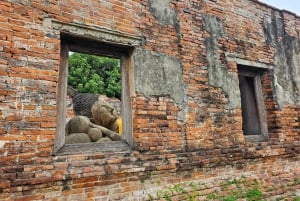 Von Bangkok aus: Private Tagestour nach Ayutthaya mit Bootstour