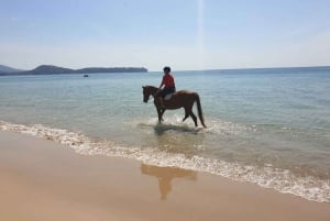 Phuket Actividad de equitación en la playa de Kamala
