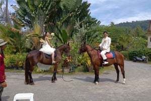 Phuket: Hesteridning på Kamala Beach