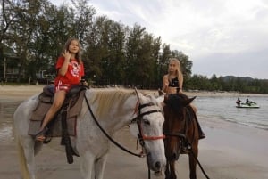 Phuket: Ridning på Kamala Beach