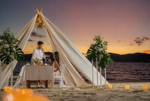 마이 비치 리조트에서의 해변 프로포즈