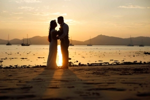 마이 비치 리조트에서의 해변 프로포즈