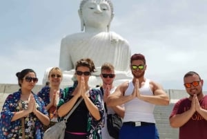 جولة في معبد تمثال بوذا الكبير في الغابة مع الغداء