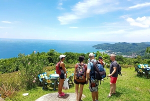 جولة في معبد تمثال بوذا الكبير في الغابة مع الغداء