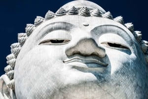 جولة في معبد تمثال بوذا الكبير في الغابة مع الغداء