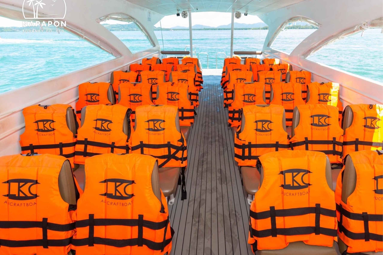 Catamaran from Phuket to Phi Phi, Maya and Khai Island Tour