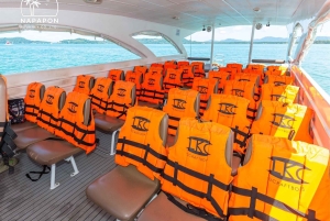 Catamaran from Phuket to Phi Phi, Maya and Khai Island Tour
