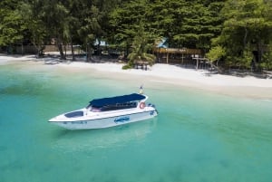 Chalong: Kahung Beach Day Trip by Speedboat & Lunch