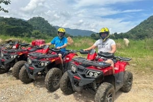 Chiang Mai ATV i rafting w białej wodzie oraz trekking do wodospadu