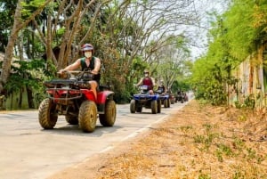 Chiang Mai ATV i rafting w białej wodzie oraz trekking do wodospadu