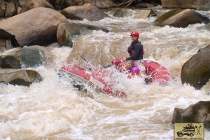 Chiang Mai ATV i rafting w białej wodzie oraz trekking do wodospadu