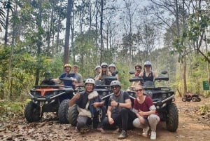 Chiang Mai ATV i rafting w białej wodzie oraz trekking do wodospadu