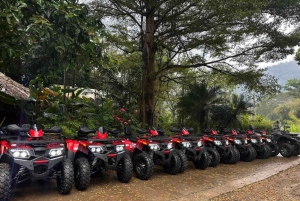 Chiang Mai ATV i rafting w białej wodzie oraz trekking do wodospadu