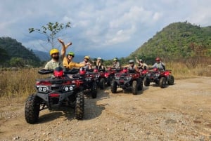 Chiang Mai ATV i rafting w białej wodzie oraz trekking do wodospadu