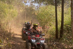 Chiang Mai ATV i rafting w białej wodzie oraz trekking do wodospadu