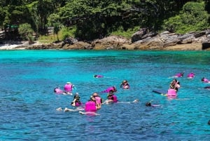 Phuket: Korallön dagstur med motorbåt