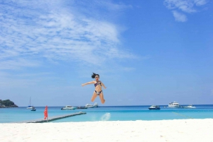 Phuket: Coral Island & Sunset Dinner by Sailing Catamaran