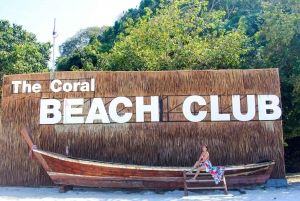 Phuket: Coral Island & Sunset Dinner by Sailing Catamaran