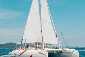 Coral & Racha : smilerainbow Catamaran Tour with Waterslide