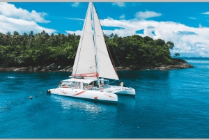 Coral & Racha : smilerainbow Catamaran Tour with Waterslide