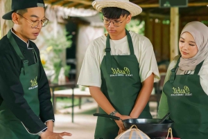 Culture Thai cooking class & rubber tree waterfall village
