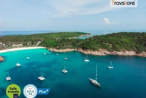 Päiväretki Coral ja Racha Island Katamaraanilla