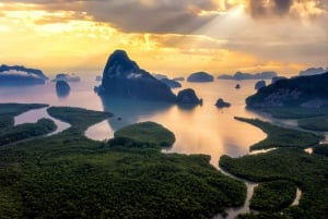 Abends James Bond Island&Plankton Tour mit privatem Longtail.