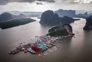 Abends James Bond Island&Plankton Tour mit privatem Longtail.