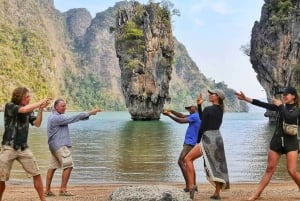 Abends James Bond Island&Plankton Tour mit privatem Longtail.