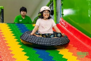 Całodniowy karnet Froggy do parku trampolin, placu zabaw i parku linowego