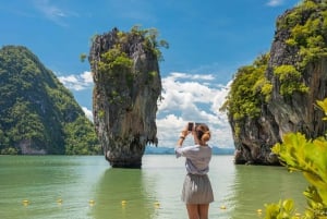 Khao Lak: Tour Premium James Bond e Koh Panyi con canoa