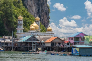 Khao Lak: Excursão Premium James Bond e Koh Panyi com canoagem