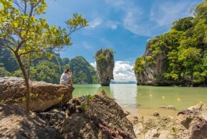 Khao Lak: Premium Tour James Bond & Koh Panyi med kanopadling