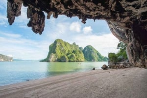 Da Khao Lak: Tour del tramonto e dell'avventura in canoa alla James Bond