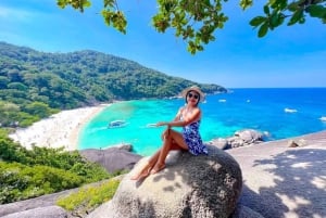 Fra Khao Lak og Phuket: Dagsudflugt til Similan-øerne med snorkling