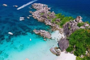 Fra Khao Lak og Phuket: Dagsudflugt til Similan-øerne med snorkling